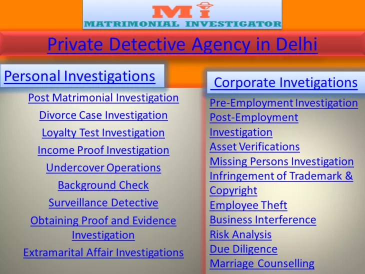 detective service provider