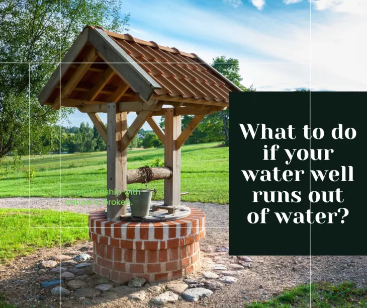 water well run out of water