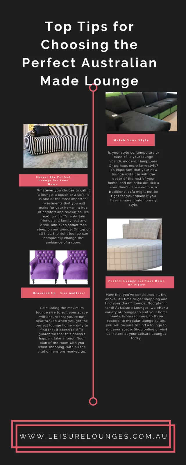 Top Tips For Choosing The Perfect Australian Made Lounge