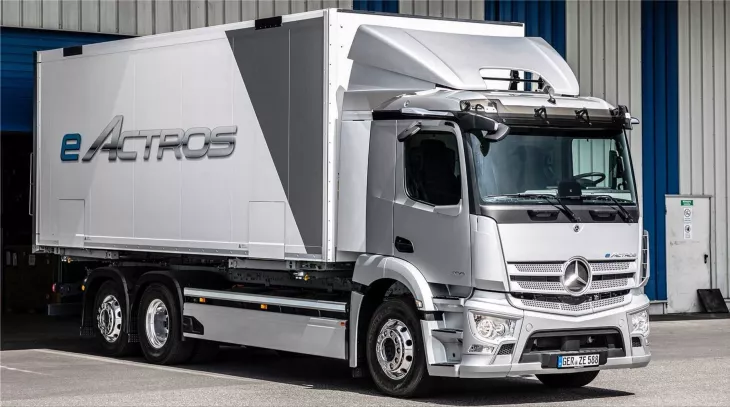 Mercedes-Benz eActros electric truck