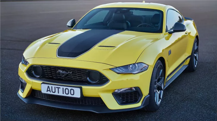 The new Ford Mustang Mach 1 with 460 hp and 529 Nm