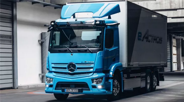 Mercedes-Benz eActros electric truck