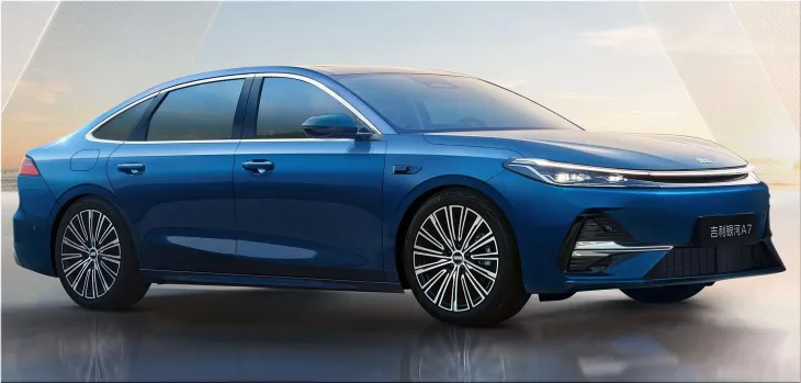 Geely Galaxy A7 Delivers 1,305-Mile Range at $14,000 Price Point