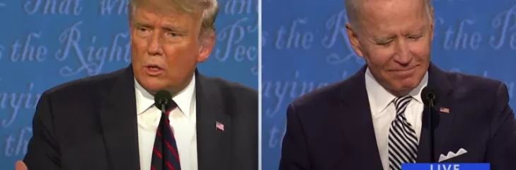 Trump and Biden