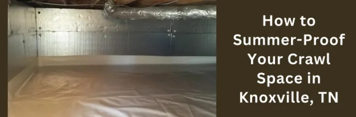 summer crawl space repair