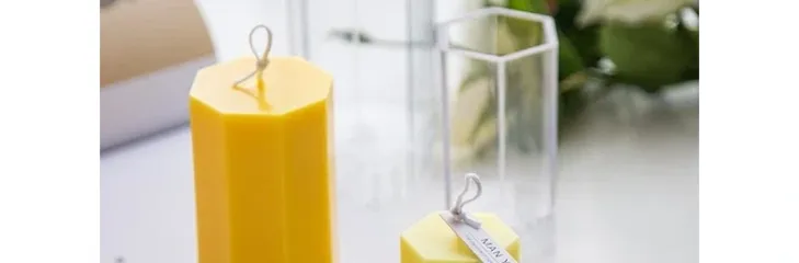 3D Hexa Poly Candle Mold