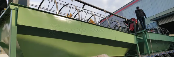 rotary screener machine