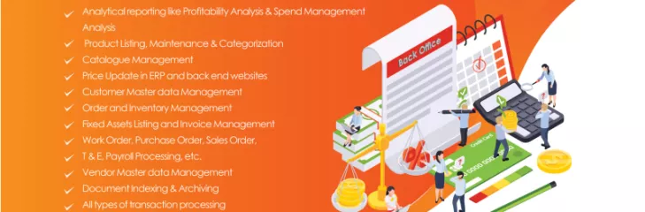 Back-office admin services