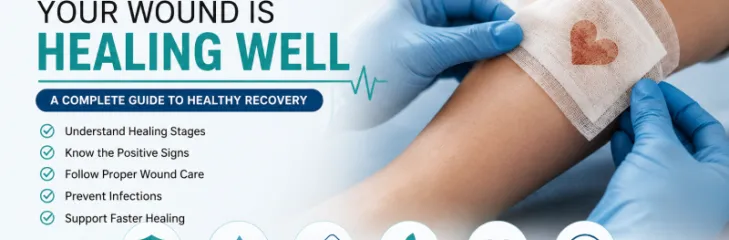 Sign wound healing