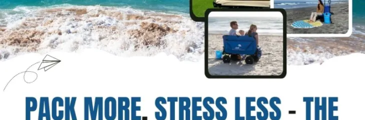 Collapsable wagon, best beach wagon