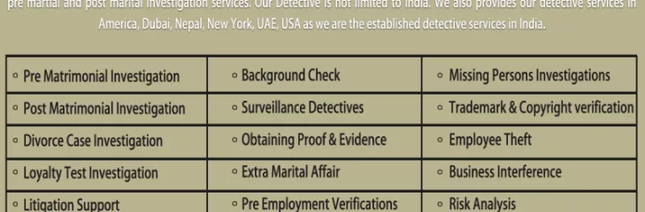 Private Detectives