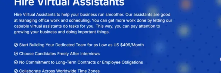 Hire Virtual Assistants India