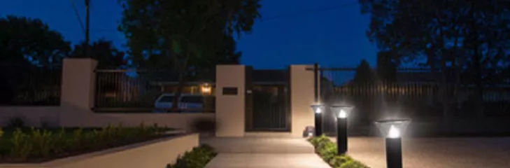 Bollard Solar Lights 