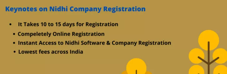 Nidhi Company Registration Online