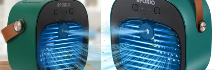Portable air conditioner for car