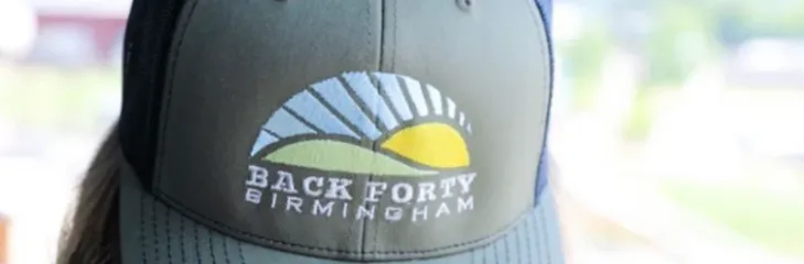 custom branded embroidered hat