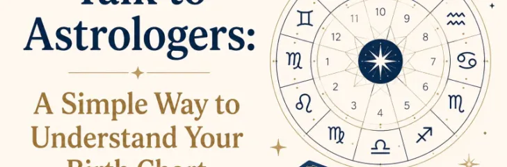 Talk to astrologers