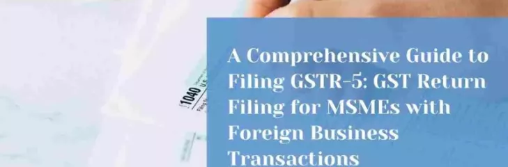 GSTR-5