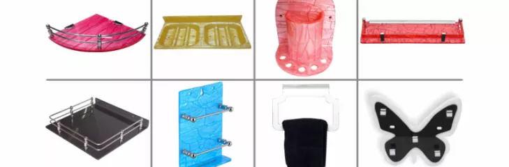 acrylic bathroom accessories