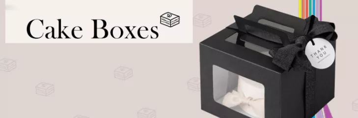 Cake boxes are make the products attractive 