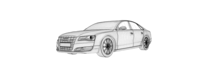 3d car render