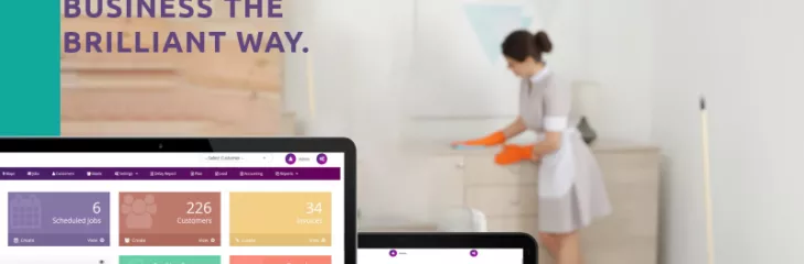 cleaning business software