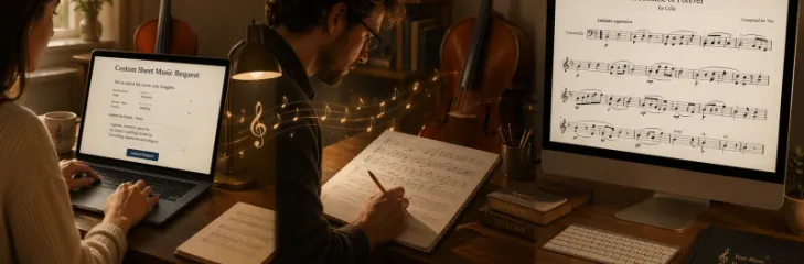 sheet music online shop