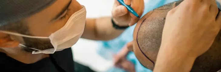 synthetic hair transplant 