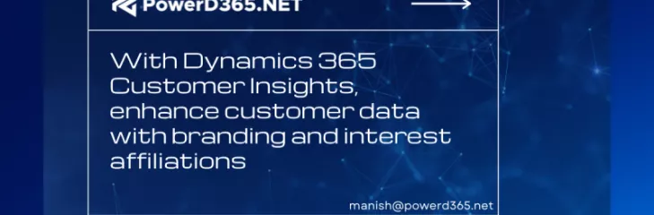 Enhance Customer Data