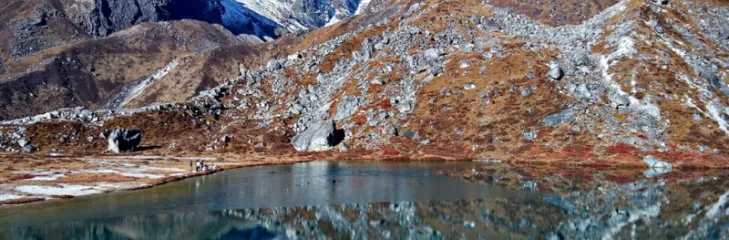 A lake near West Sikkim