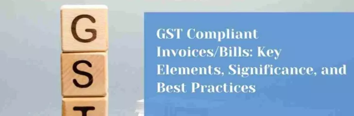 GST Complaint Invoices