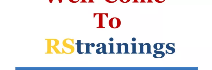 RS Trainings is a One of the best quality Hadoop training center for online