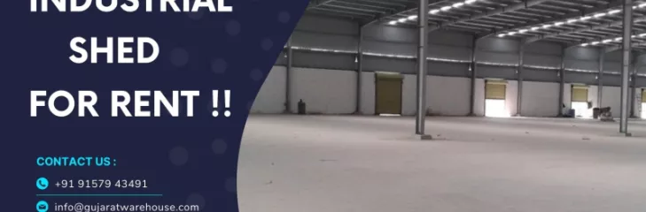 Industrial Sheds for rent in Halol