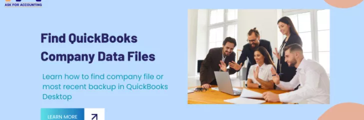 Find Company Data Files in QuickBooks Desktop