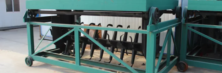 compost turning machine