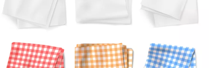 Kitchen Linens: Dish Towels, Oven Mitts & Aprons