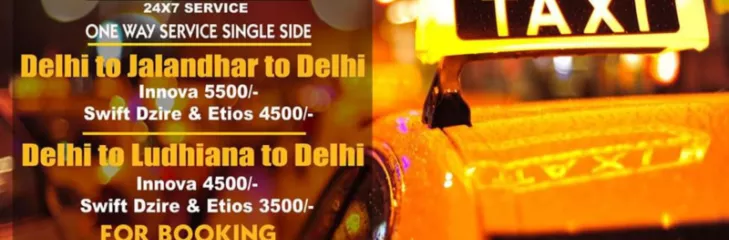 Ludhiana To Delhi Taxi Service