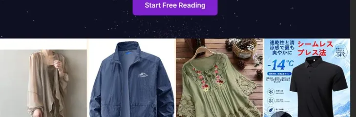 PiTarot AI powered tarot reading platform screenshot