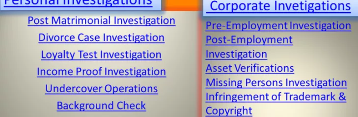 detective service provider