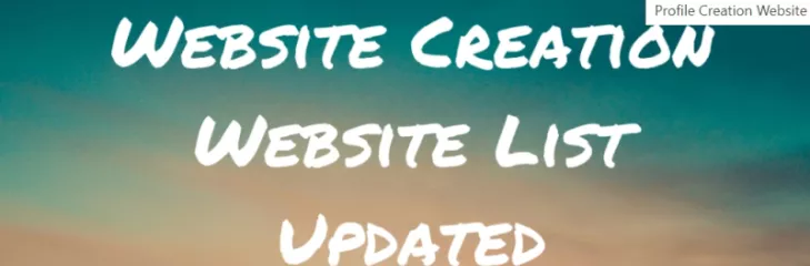 High DA profile creation sites list 2021