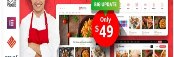 Food & Recipe WordPress Theme