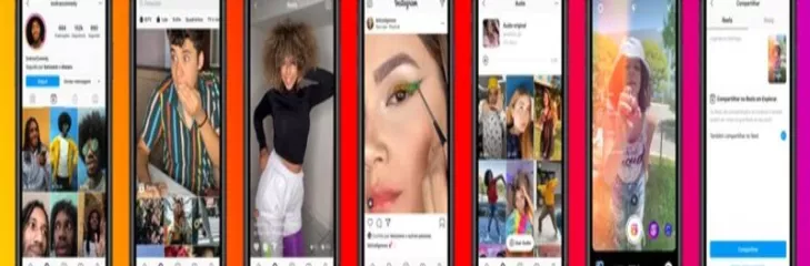Instagram Reels allows you to make a video montage from the best moments you’ve had on Instagram. 