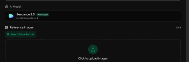 VidRush AI long video generator homepage screenshot