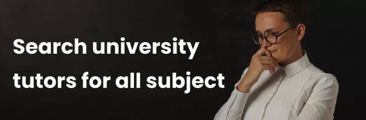 Online Tutors for University & College Students