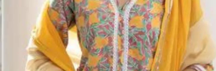 cotton block print kurti
