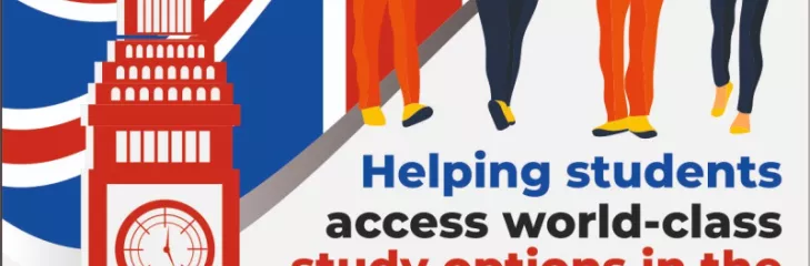 We empower people around the world to study abroad and access the best education.