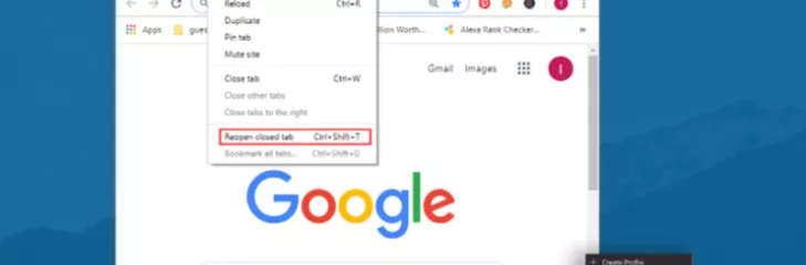browser tabs image