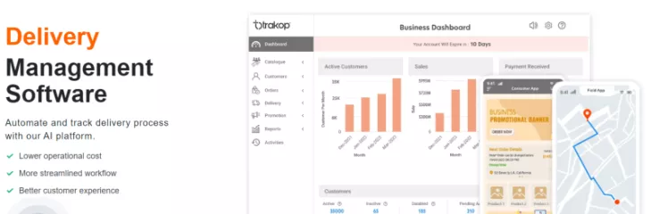 trakop delivery management software