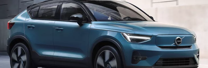 The new Volvo C40 Recharge electric SUV