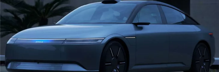 Afeela is the name of the electric vehicle from Sony and Honda